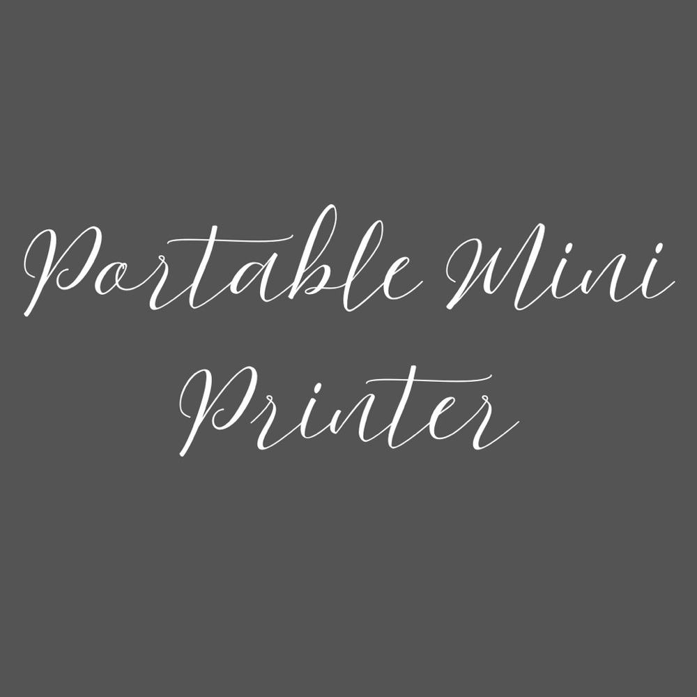 Portable Mini Printer
